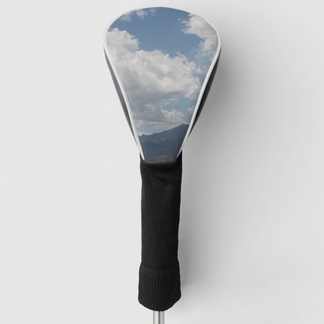 Clouds over the Rocky Mountains Golf Head Cover (Front)