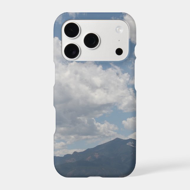 Clouds over the Rocky Mountains Iphone Case (Back)