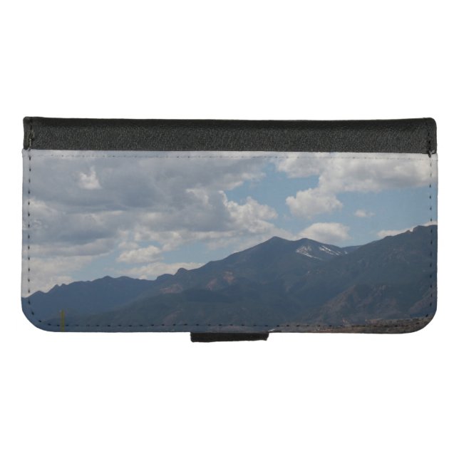 Clouds over the Rocky Mountains iPhone Wallet Case (Front (Horizontal))