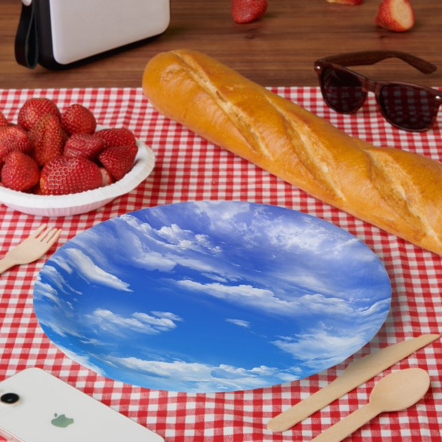 Clouds Paper Plates (Picnic)