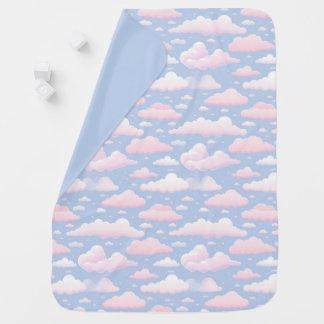 Clouds Pattern Sky Baby Blanket