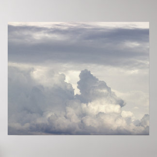 Clouds Photo Poster