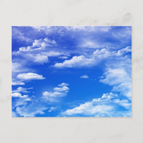 Clouds Postcard