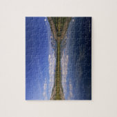 Clouds reflected in lake jigsaw puzzle (Vertical)