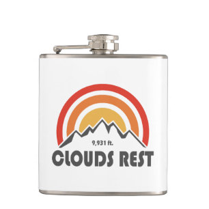 Clouds Rest Mountain Yosemite Flask