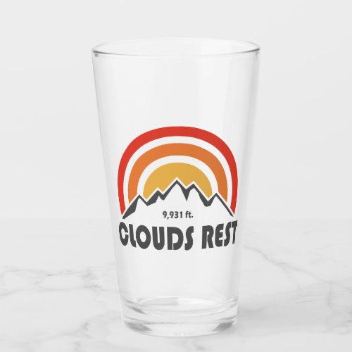 Clouds Rest Mountain Yosemite Glass