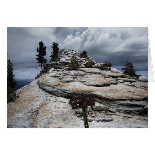 Clouds Rest - Yosemite Cards (Front Horizontal)