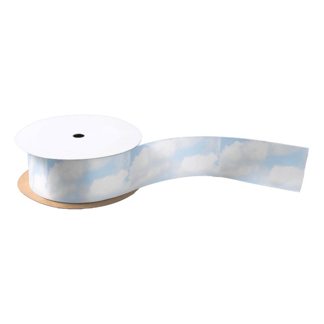 Clouds Ribbon / Use Updated Link in Description (Spool)