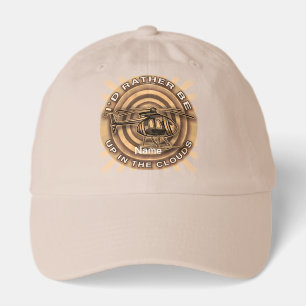 Clouds Sepia Helicopter hat