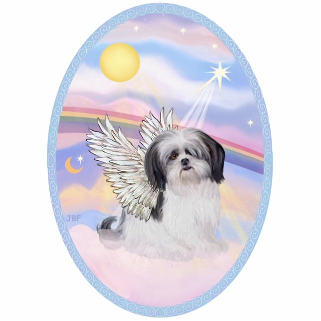 Clouds - Shih Tzu Angel (A) Statuette (Front)