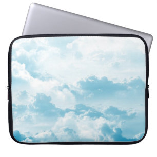 Clouds sky cartoon vector images laptop sleeve