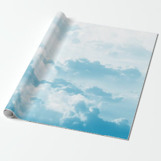 Clouds sky cartoon vector images wrapping paper