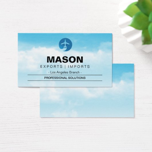 Clouds Sky | Flying Airplane (Desk)