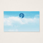 Clouds Sky | Flying Airplane (Back)