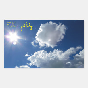 Clouds Sunstar sunburst tranquility Sticker