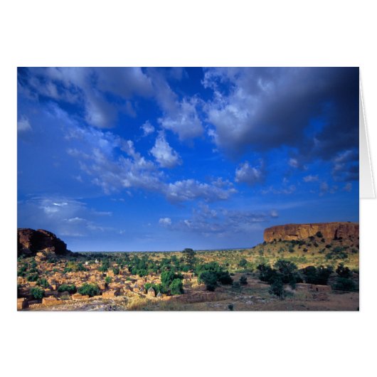 Clouds sweeping across the sky over the cards (Front Horizontal)