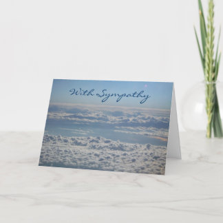Clouds Sympathy Card