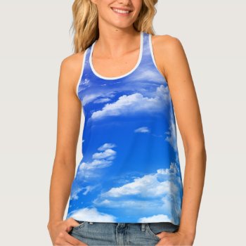 Clouds Tank Top by CBgreetingsndesigns at Zazzle