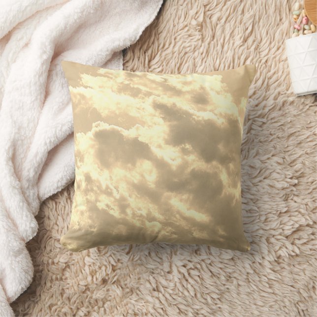 "Clouds" Throw Pillow (Blanket)