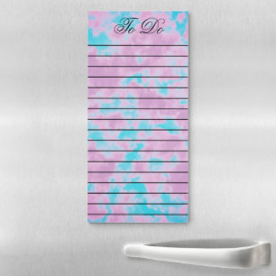 Clouds To Do Grocery List Magnetic Pad for Fridge