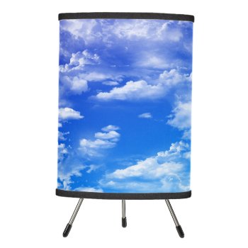Clouds Tripod Lamp by CBgreetingsndesigns at Zazzle