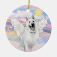 Clouds - White German Shepherd