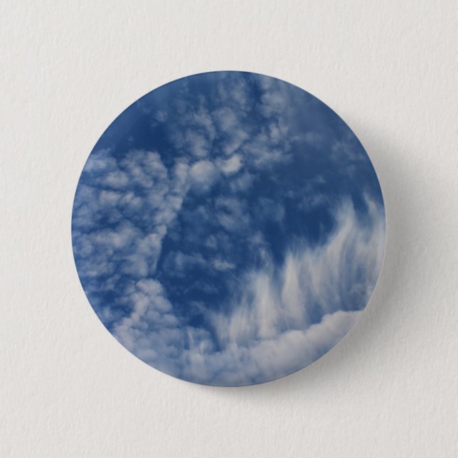Clouds with teeth button (Front)