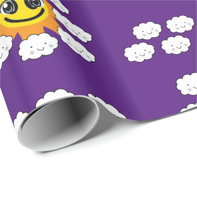 Clouds Wrapping Paper (Roll Corner)