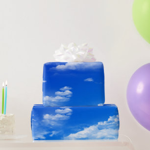 Clouds Wrapping Paper