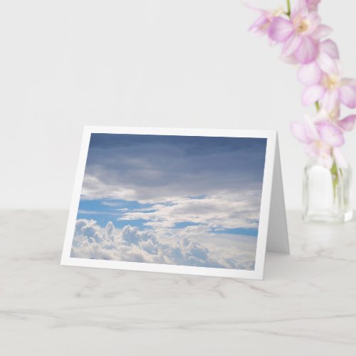 Cloudscape Background Card