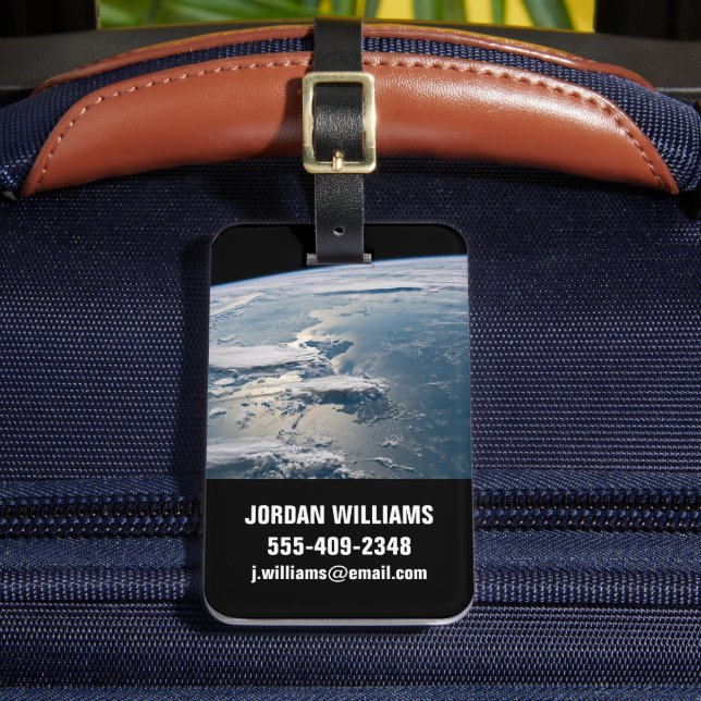 Cloudscapes Around Sumatra, Indonesia. Luggage Tag (Front Insitu 2)