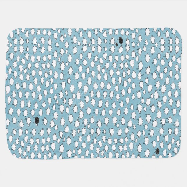 CloudSheep Baby Blanket (Horizontal)