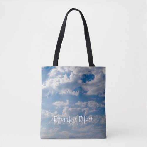 Cloudy Blue Skies Tote Bag