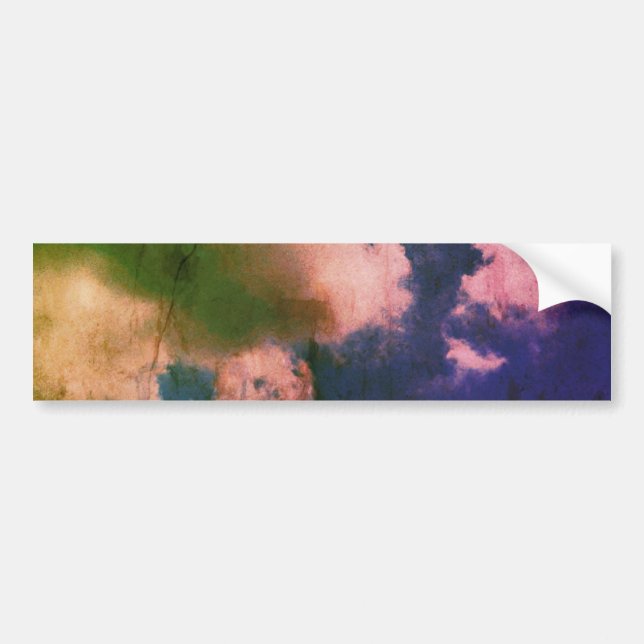 cloudy bumper sticker (Front)