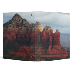 Cloudy Coffee Pot Rock in Sedona Arizona 3 Ring Binder