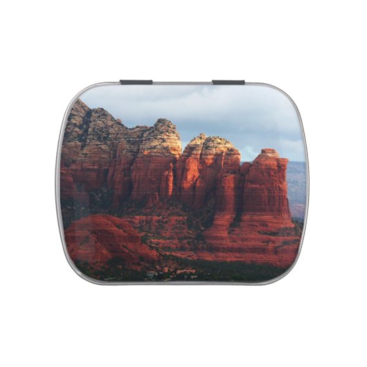 Cloudy Coffee Pot Rock in Sedona Arizona Candy Tin (Top)