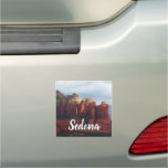 Cloudy Coffee Pot Rock in Sedona Arizona Car Magnet