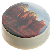 Cloudy Coffee Pot Rock in Sedona Arizona Chocolate Covered Oreo (Angled)