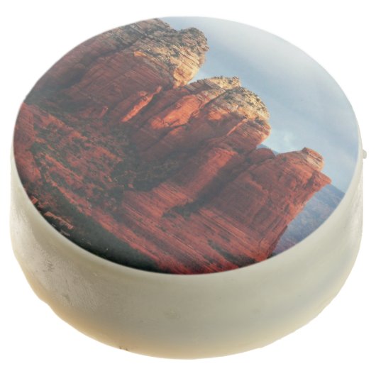 Cloudy Coffee Pot Rock in Sedona Arizona Chocolate Covered Oreo (Angled)