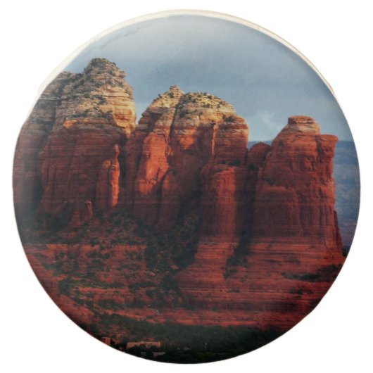 Cloudy Coffee Pot Rock in Sedona Arizona Chocolate Covered Oreo (Front)
