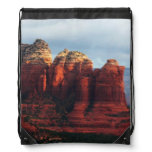 Cloudy Coffee Pot Rock in Sedona Arizona Drawstring Bag