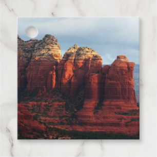 Cloudy Coffee Pot Rock in Sedona Arizona Favor Tags