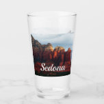 Cloudy Coffee Pot Rock in Sedona Arizona Glass
