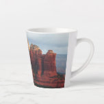 Cloudy Coffee Pot Rock in Sedona Arizona Latte Mug