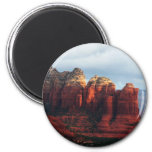 Cloudy Coffee Pot Rock in Sedona Arizona Magnet