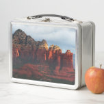 Cloudy Coffee Pot Rock in Sedona Arizona Metal Lunch Box