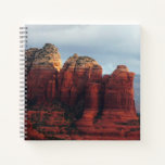 Cloudy Coffee Pot Rock in Sedona Arizona Notebook