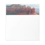 Cloudy Coffee Pot Rock in Sedona Arizona Notepad