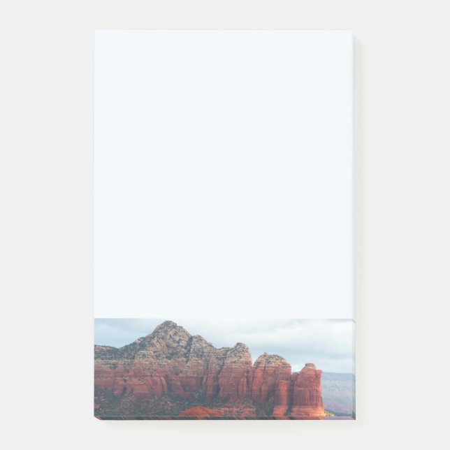 Cloudy Coffee Pot Rock in Sedona Arizona Post-it Notes (Front)