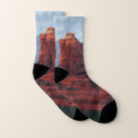Cloudy Coffee Pot Rock in Sedona Arizona Socks